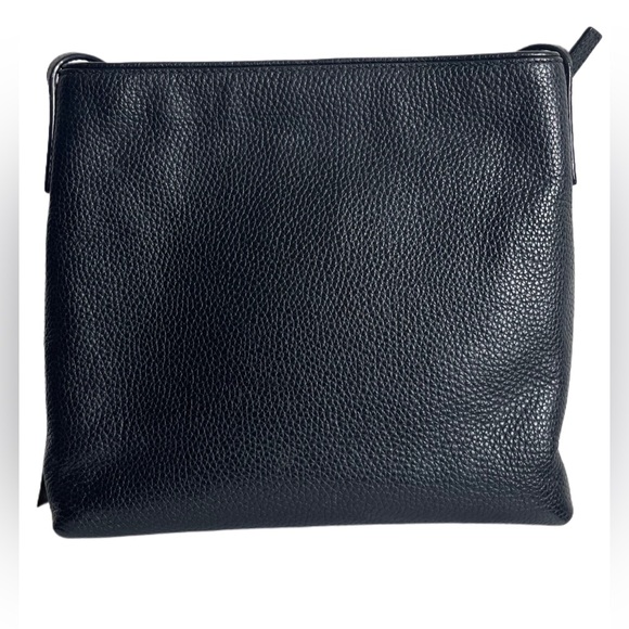 Kate Spade Black Pebbled Messenger Leather Crossbody Bag - Picture 7 of 17